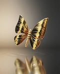 Orneza Monarch Gilded Butterfly Statement Ring