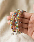 Viral Multicolor Kashmiri Ghungroo Bangles Pair size 2.2 (Sawa 2)
