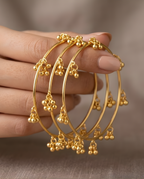 Viral Kashmiri Ghungroo Bangles Gold Bangle Set (4 Pcs)