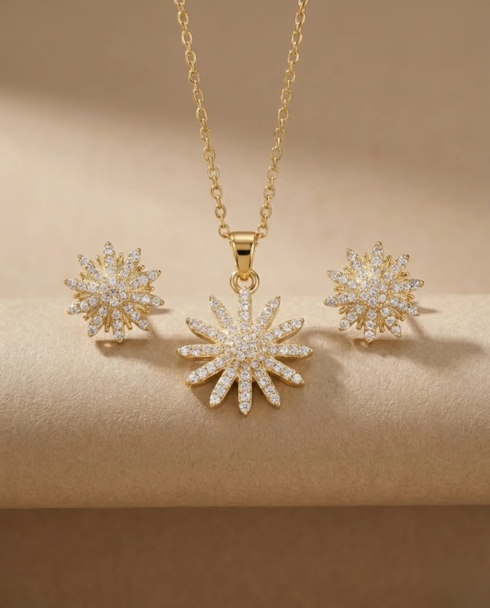 Orneza Emerald Royale Cushion Cut Silver Jewelry Set