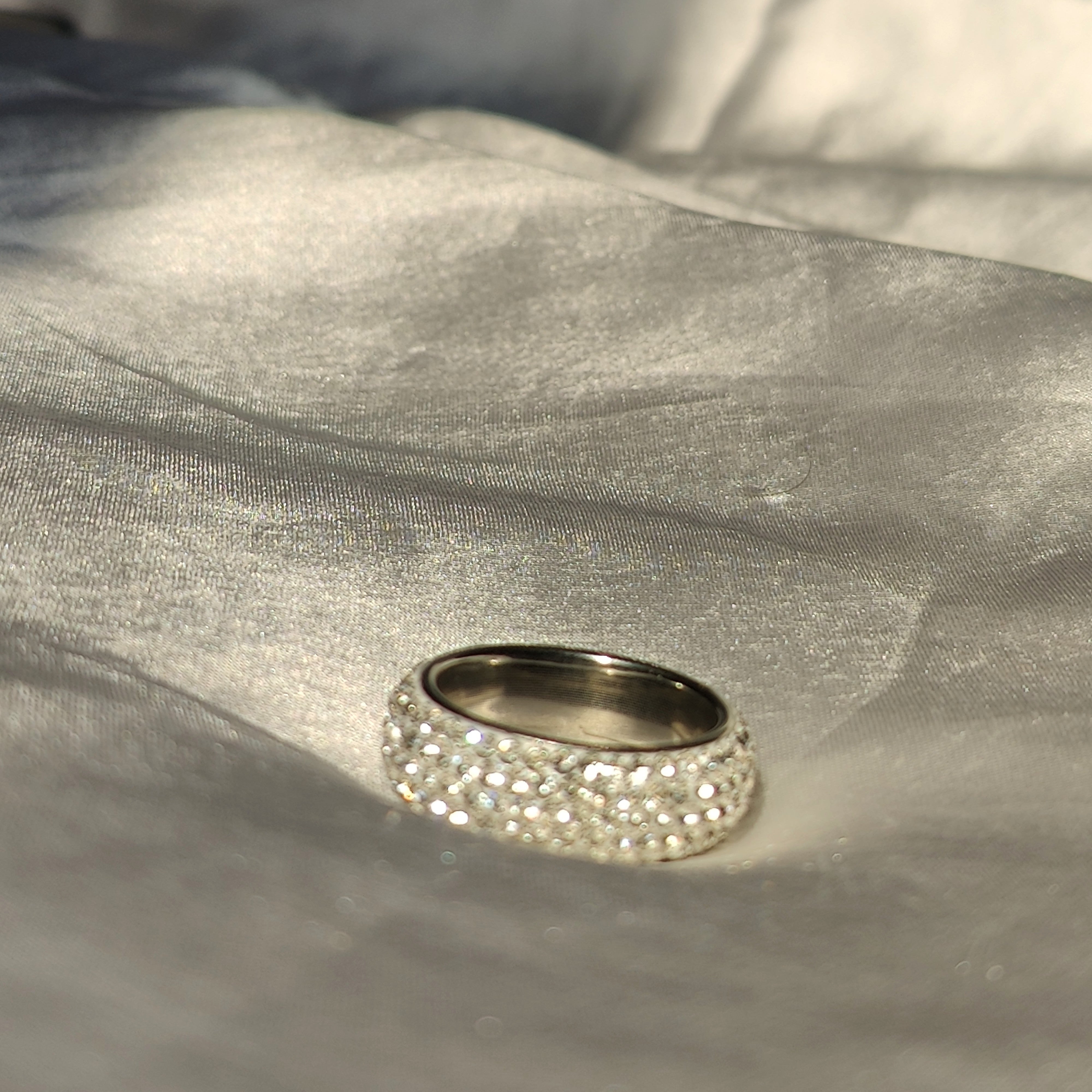 Radiant Luxe – Pave Dome Statement Ring